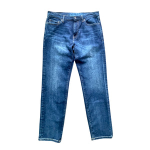 Open image in slideshow, MANDEM Debit Denim Jeans (Blue Card)
